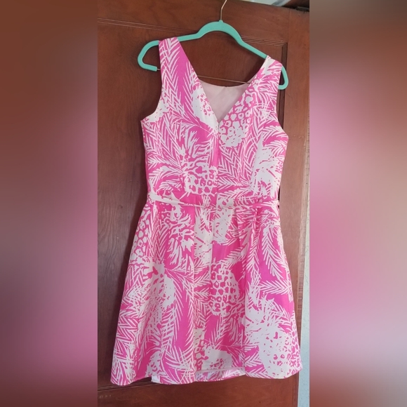 Taylor Pink Pineapple Party Dress - Picture 2 of 7